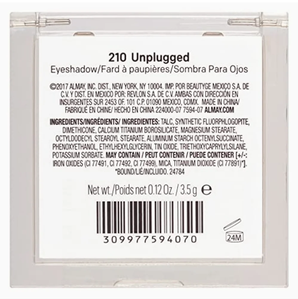 Almay Shadow Squad 210 Unplugged Eyeshadow Palette